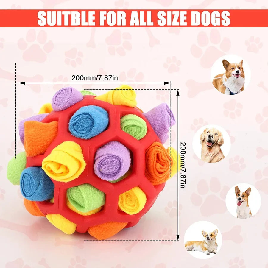 Interactive Snuffle Ball for Dogs – Scent Training & Foraging Toy